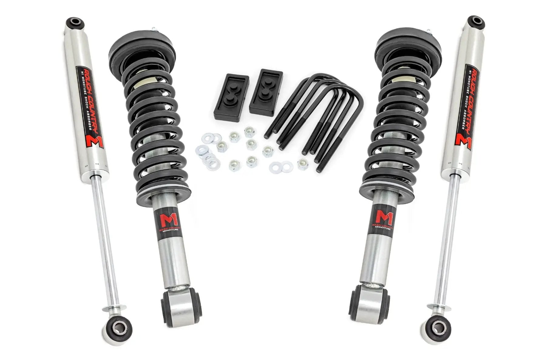 2 Inch Lift Kit | M1 Struts/M1 | Ford F-150 4WD (2009-2013) by Rough Country