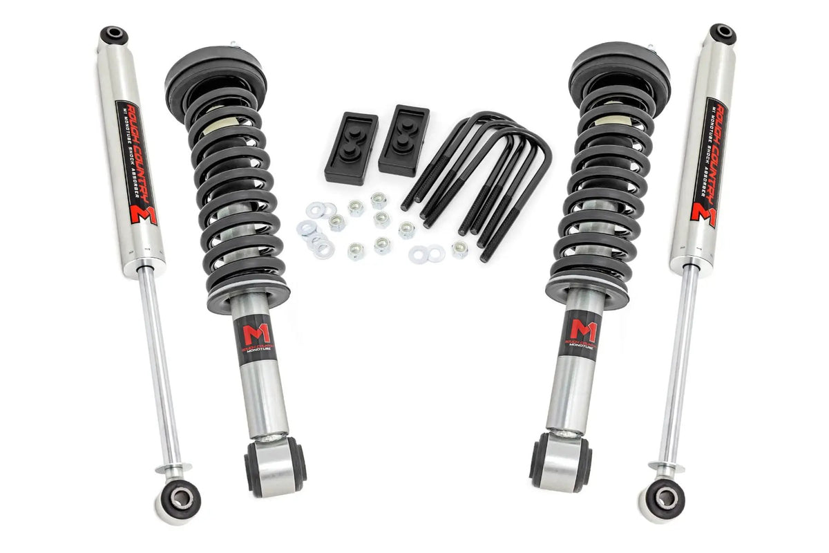 2 Inch Lift Kit | M1 Struts/M1 | Ford F-150 4WD (2009-2013) by Rough Country