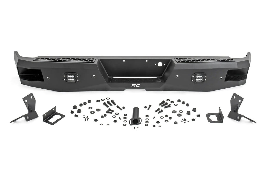 Rear Bumper | LED | Chevy Silverado & GMC Sierra 1500 2WD/4WD (2007-2018 & Classic) by Rough Country