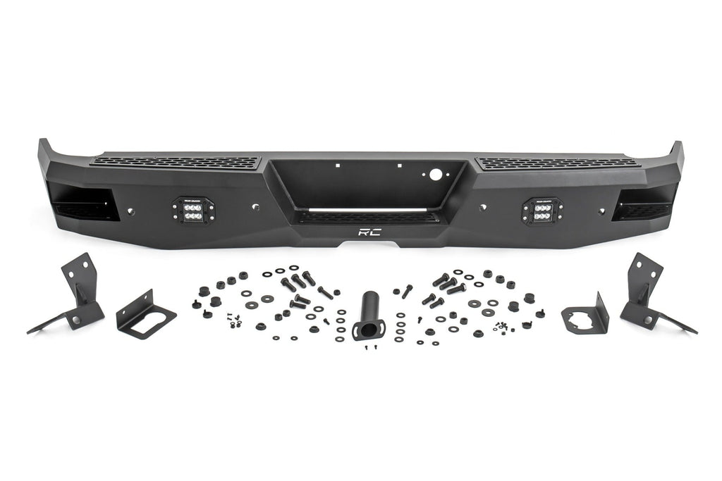 Rear Bumper | LED | Chevy Silverado & GMC Sierra 1500 2WD/4WD (2007-2018 & Classic) by Rough Country