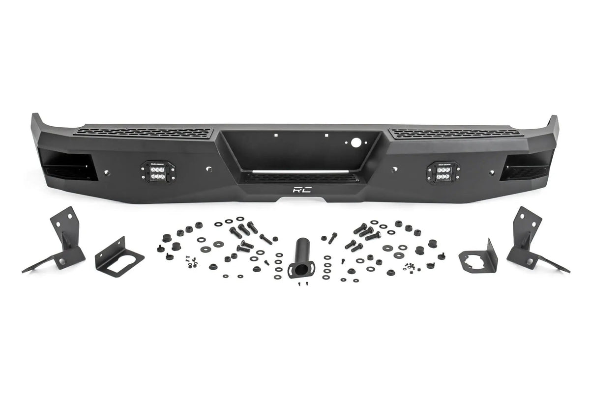 Rear Bumper | LED | Chevy Silverado & GMC Sierra 1500 2WD/4WD (2007-2018 & Classic) by Rough Country