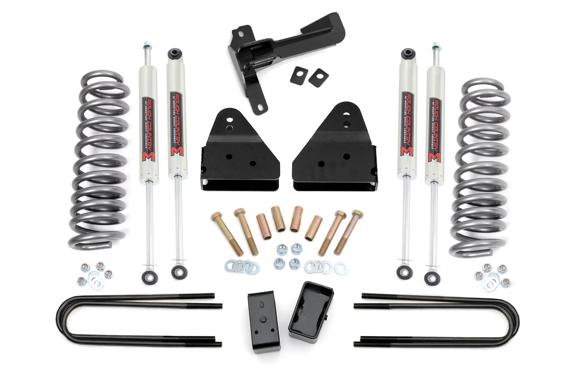 3 Inch Lift Kit | FR Springs | M1 | Ford F-250/F-350 Super Duty 4WD (05-07) by Rough Country
