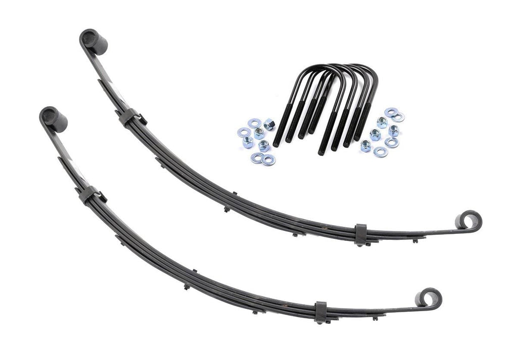 Front Leaf Springs | 3" Lift | Pair | Jeep Grand Wagoneer/J10 Truck/J20 Truck/Wagoneer 4WD by Rough Country