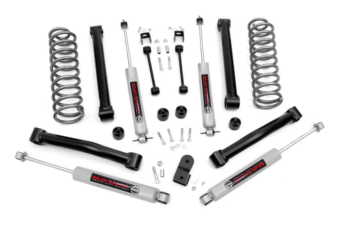 3.5 Inch Lift Kit | V-6 Motor | Jeep Grand Cherokee ZJ 2WD/4WD (1993-1998) by Rough Country