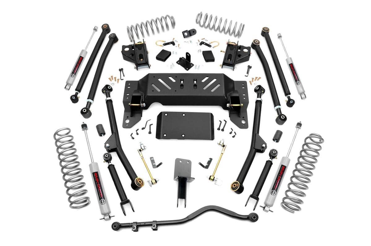 4 Inch Lift Kit | Long Arm | Jeep Grand Cherokee ZJ 4WD (1993-1998) by Rough Country
