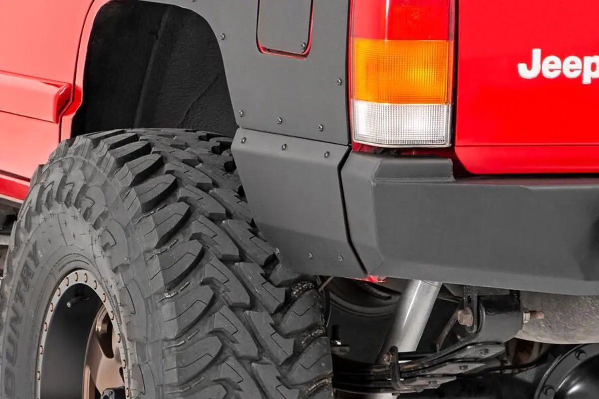 Quarter Panel Armor | Rear | Jeep Cherokee XJ 2WD/4WD (1997-2001) by Rough Country
