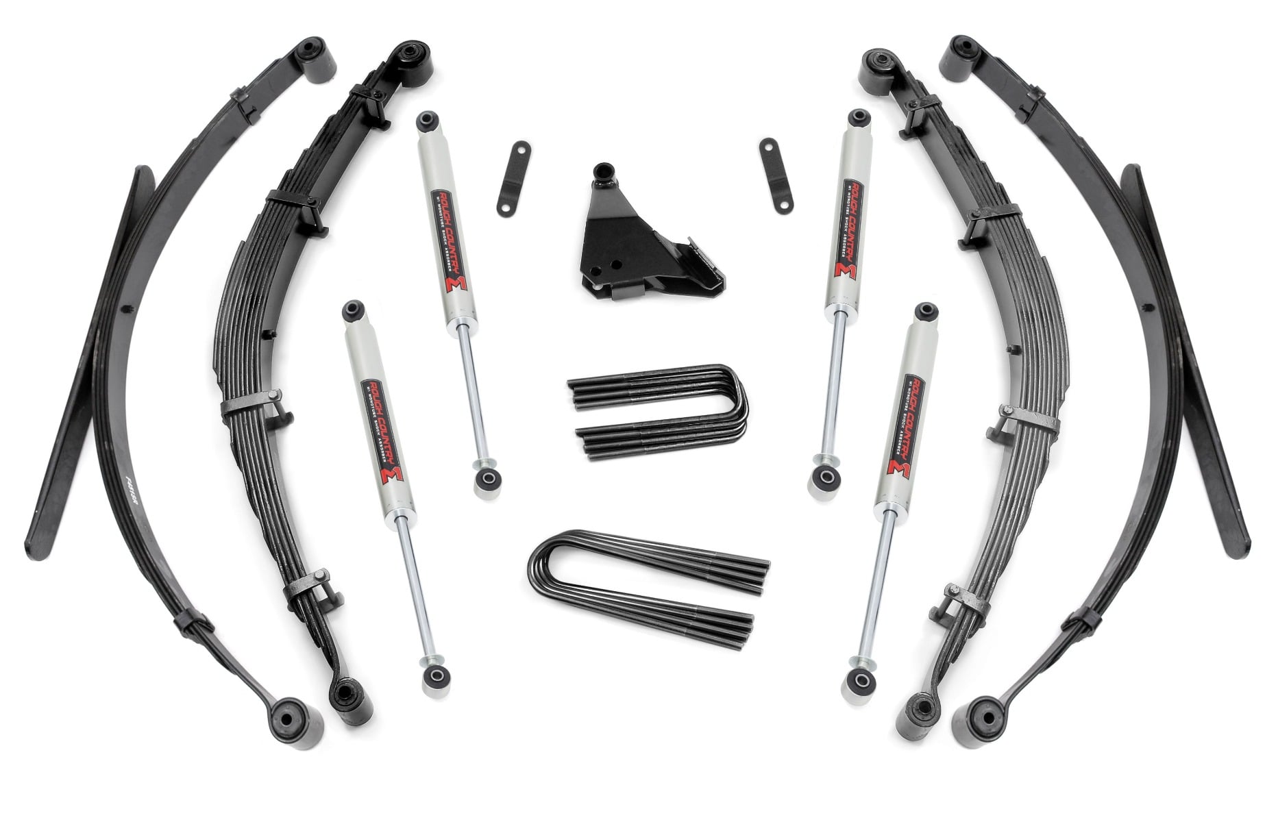 4 Inch Lift Kit | Rear Springs | M1 | Ford F-250/F-350 Super Duty 4WD (99-04) by Rough Country
