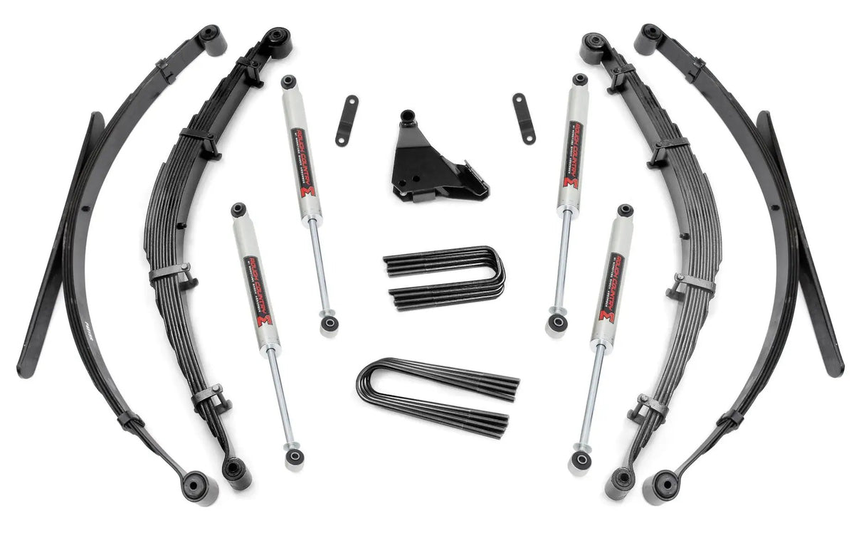 4 Inch Lift Kit | Rear Springs | M1 | Ford F-250/F-350 Super Duty 4WD (99-04) by Rough Country