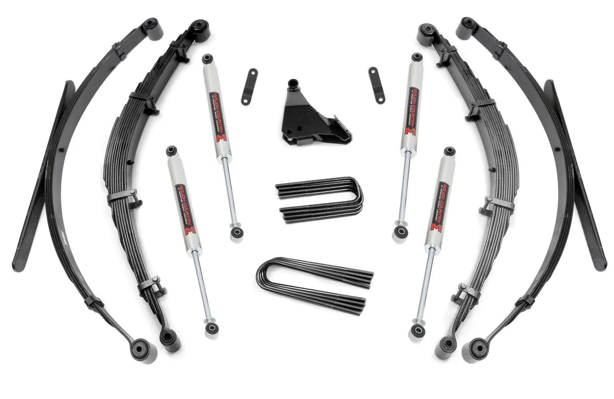 4 Inch Lift Kit | Rear Springs | M1 | Ford F-250/F-350 Super Duty 4WD (99-04) by Rough Country