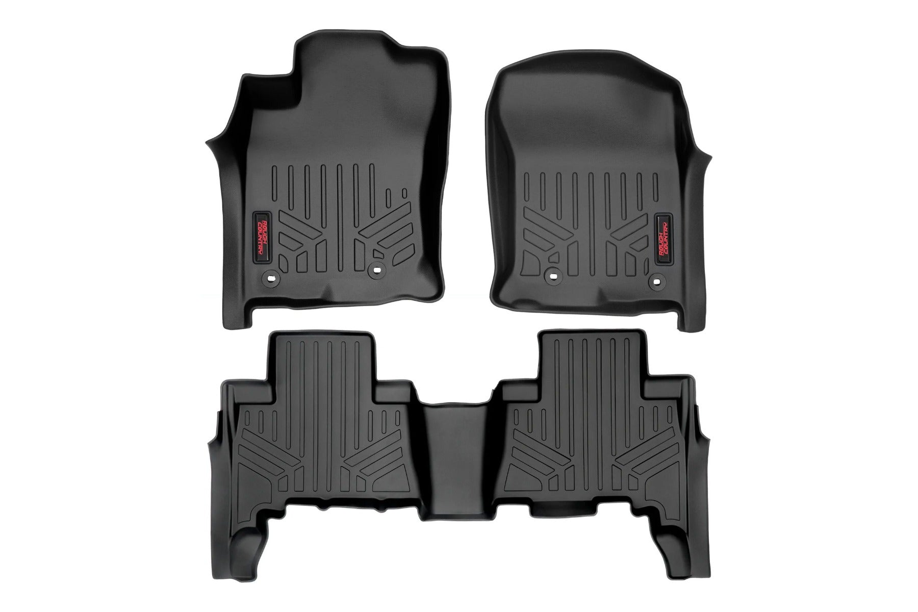 Floor Mats | Front and Rear | Toyota 4Runner 2WD/4WD (2013-2024) by Rough Country