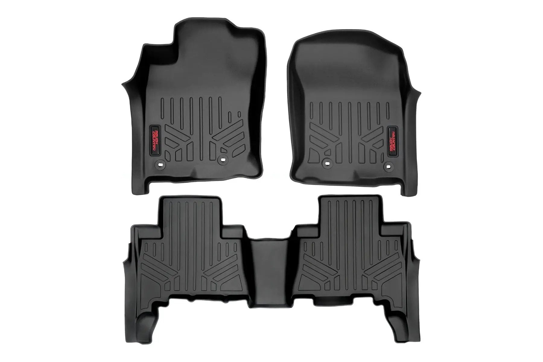 Floor Mats | Front and Rear | Toyota 4Runner 2WD/4WD (2013-2024) by Rough Country