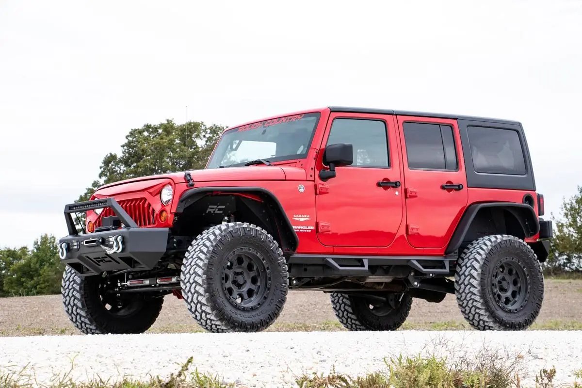 Replacement Grille | Angry Eyes | Jeep Wrangler JK/Wrangler Unlimited (07-18) by Rough Country